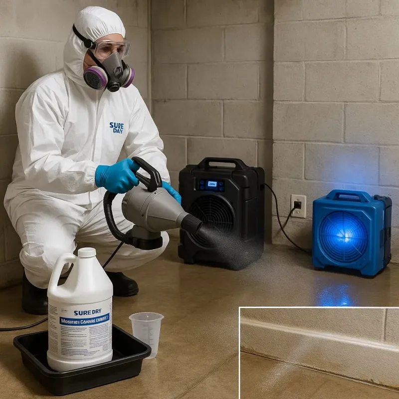 Sanitization and Odor Removal process in Clinton County, IL